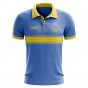 Aruba Republic Concept Stripe Polo Shirt (Blue)