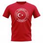 Turkey Football Badge T-Shirt (Red)