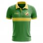 Congo Concept Stripe Polo Shirt (Green) (Kids)