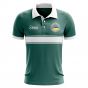 Mozambique Concept Stripe Polo Shirt (Green) (Kids)