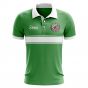 Saint Kitts and Nevis Concept Stripe Polo Shirt (Green) (Kids)