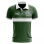 Solomon Islands Concept Stripe Polo Shirt (Green) (Kids)