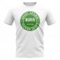 Saudi Arabia Football Badge T-Shirt (White)