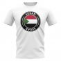 Sudan Football Badge T-Shirt (White)