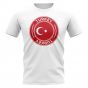 Turkey Football Badge T-Shirt (White)