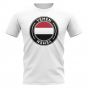 Yemen Football Badge T-Shirt (White)