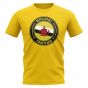 Brunei Football Badge T-Shirt (Yellow)