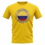 Colombia Football Badge T-Shirt (Yellow)