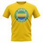 Gabon Football Badge T-Shirt (Yellow)