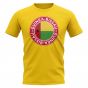 Guinea Bissau Football Badge T-Shirt (Yellow)