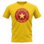 Vietnam Football Badge T-Shirt (Yellow)