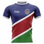 2025-2026 Namibia Flag Concept Rugby Shirt - Little Boys