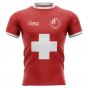 2025-2026 Tonga Flag Concept Rugby Shirt - Adult Long Sleeve