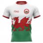 Wales 2019-2020 Flag Concept Rugby Shirt - Womens