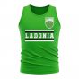 Ladonia Core Football Country Sleeveless Tee (Green)