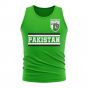 Pakistan Core Football Country Sleeveless Tee (Green)