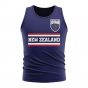 New Zealand Core Football Country Sleeveless Tee (Navy)