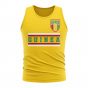 Guinea Core Football Country Sleeveless Tee (Yellow)