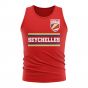 Seychelles Core Football Country Sleeveless Tee (Red)