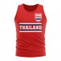 Thailand Core Football Country Sleeveless Tee (Red)