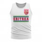 Eritrea Core Football Country Sleeveless Tee (White)