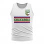 Khakassia Core Football Country Sleeveless Tee (White)