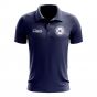 South Korea Football Polo Shirt (Navy)