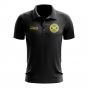 Jamaica Football Polo Shirt (Black)