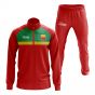 Benin Concept Football Tracksuit (Red)