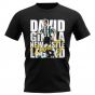 David Ginola Newcastle Player T-Shirt (Black)