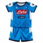 Napoli 2019-2020 Home Football Kit (Kids)