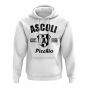 Ascoli Established Football Hoody (White)