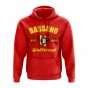 Bassano Established Football Hoody (Red)