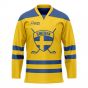 Sweden Home Ice Hockey Shirt