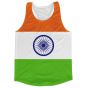India Flag Running Vest
