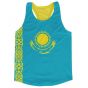 Kazakhstan Flag Running Vest