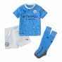 Manchester City 2020-2021 Home Mini Kit