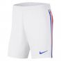 France 2020-2021 Nike Away Shorts (White)