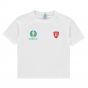 England 2021 Polyester T-Shirt (White) - Kids