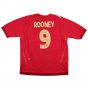 England 2006-08 Away Shirt (Rooney #9) (XL) (Good) (Good)