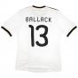 Germany 2010-11 Home Shirt (M) Ballack #13 (Excellent)