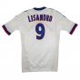 Lyon 2011-12 Player Issue Home Shirt (XL) Lisandro #9 (With Player Issue Bag) (Good)