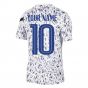2020-2021 France Pre-Match Training Shirt (White) - Kids (Your Name)