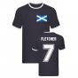 Darren Fletcher Scotland Ringer Tee (Navy)