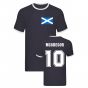 Callum McGregor Scotland Ringer Tee (Navy)