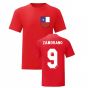 Ivan Zamorano Chile National Hero Tee (Red)