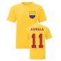 Faustino Asprilla Colombia National Hero Tee's (Yellow)