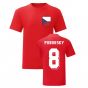 Karel Poborsky Czech Republic National Hero Tee's (Red)