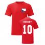 Tomas Rosicky Czech Republic National Hero Tee's (Red)