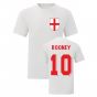 Wayne Rooney England National Hero Tee (White)